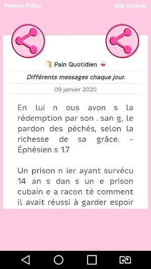 Bible pour la Femme & Dévotion Screenshot 1
