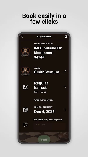 1920 Barber Studio Screenshot 2