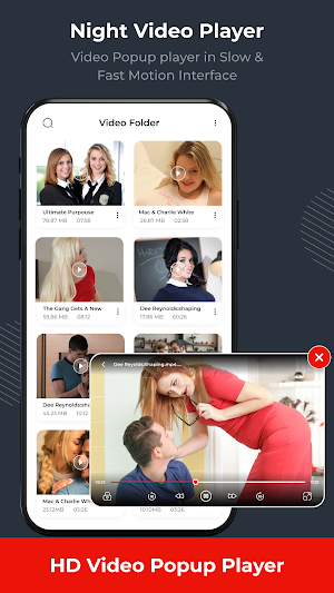 Night Video Player Screenshot 1