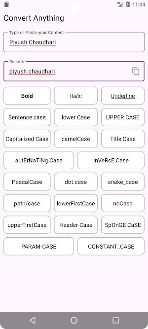 Simple Convert Case Screenshot 3
