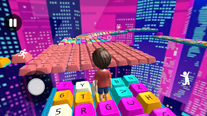 Clicky Keyboard Vs Obby Game Screenshot 1