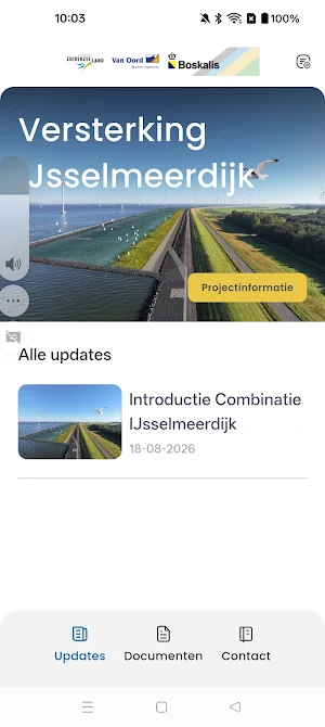 Versterking IJsselmeerdijk Screenshot 0