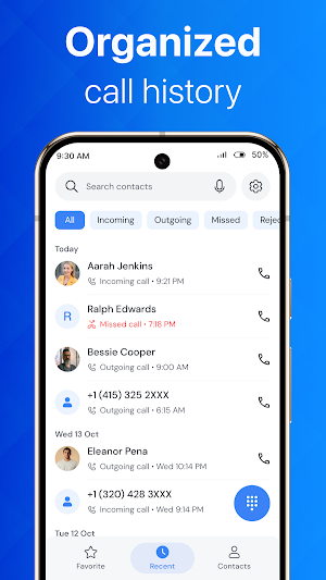 Contacts - Default Dialer Screenshot 0