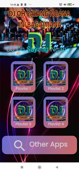 DJ Oh Sayang Ngana Remix Screenshot 0