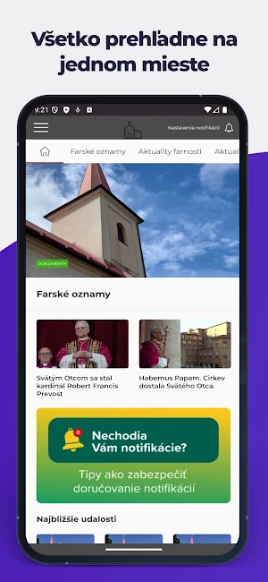 Farnosť Čermany Screenshot 0