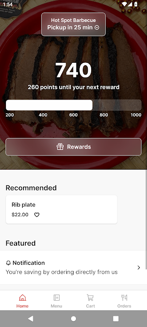 Hot Spot Barbecue Screenshot 0