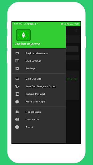 24clan Injector - SSH/HTTP/SSL TUNNEL VPN screenshot 8