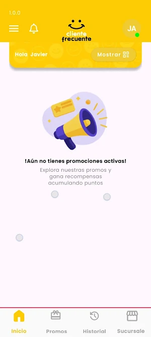 Cliente Frecuente MTY Screenshot 2