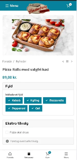 Hindenburg Pizza Svendborg Screenshot 3