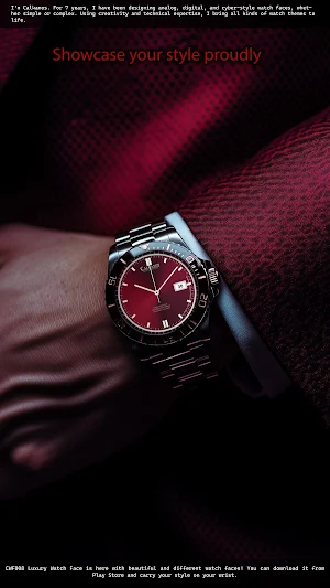 CWF 008 Luxury Watch Face Screenshot 1