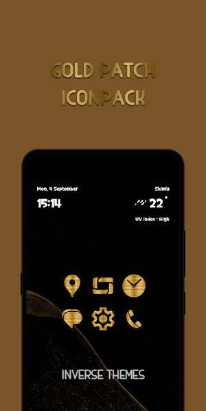 Gold Patch Icon Pack Screenshot 0