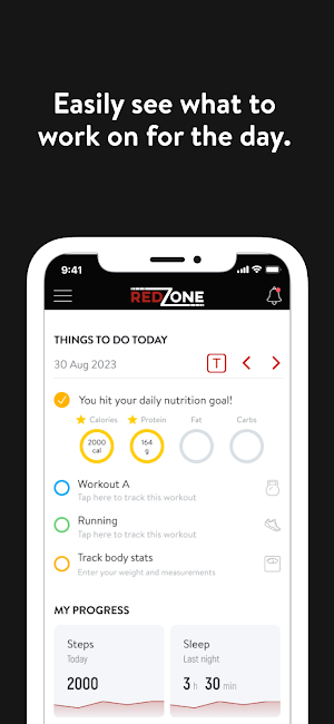Red Zone App Screenshot 1