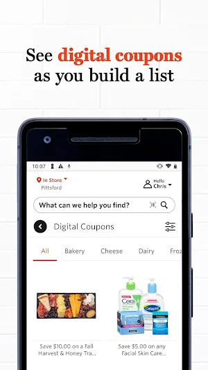 Wegmans Digital Store Screenshot 1