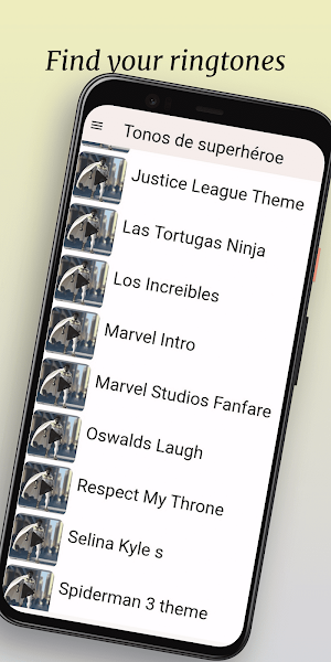 Superhero Ringtone – Sounds Screenshot 2