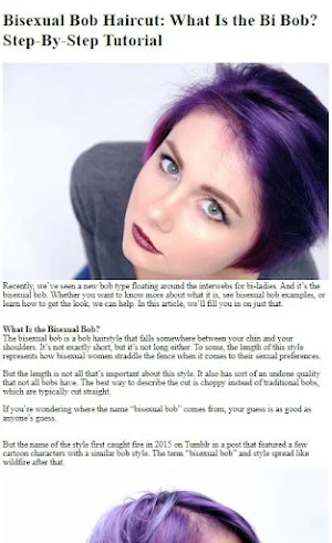 How To Do Bob Hairstyles Screenshot 1