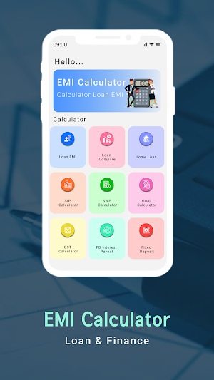 eLoan - Loan EMI Calculator Screenshot 1