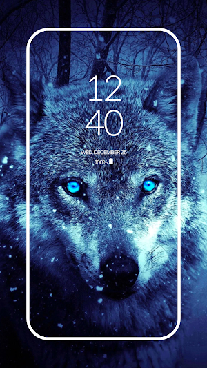 Wolf HD Wallpaper Screenshot 1