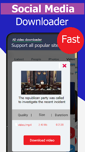 All Video Downloader (HD) Screenshot 1