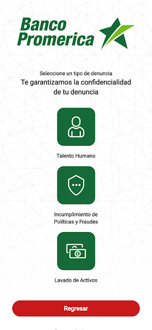 Promerica Ética Honduras Screenshot 1