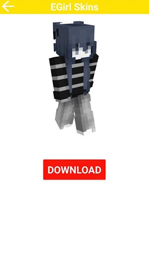 EGirl Skins For Minecraft Screenshot 2