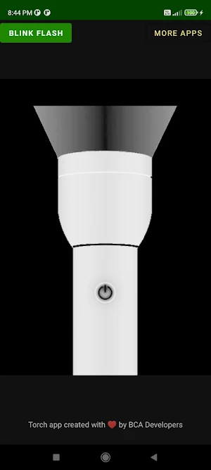 Flashlight and blinking light Screenshot 2