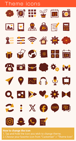 Autumn Cottage Theme +HOME Screenshot 3