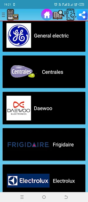 Códigos de error de lavadoras Screenshot 2
