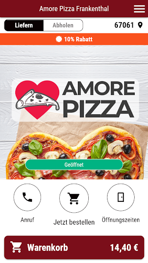 Amore Pizza Frankenthal Screenshot 0