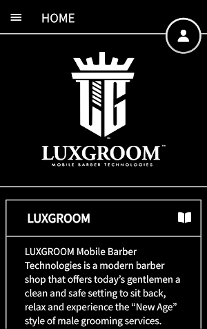 LUXGROOM Screenshot 1