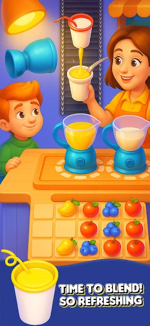 Blender Jam: Juice Match Game Screenshot 0
