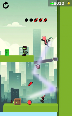 Swipe Stickman Attack Screenshot 1