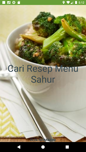 Cari Resep Menu Sahur Screenshot 0