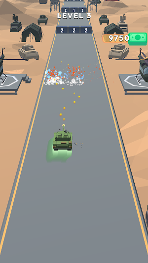 Tank Gun Run 3D - Tank Game Screenshot 2