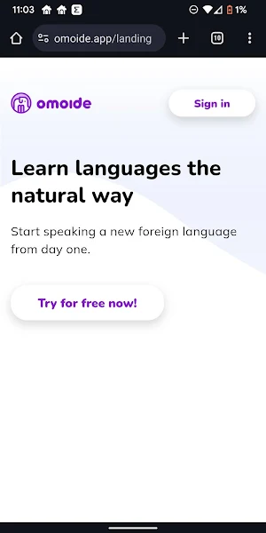 Omoide - Speak languages today Screenshot 0