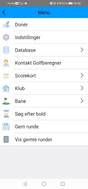 Golfberegner Screenshot 1