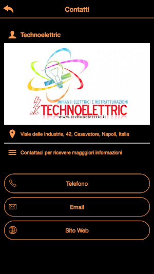 Technoelettric Impianti Screenshot 1