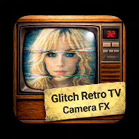 Glitch Retro TV Camera FX