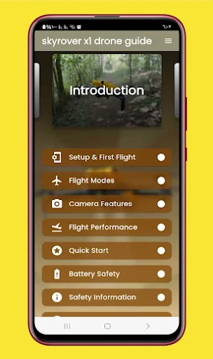 skyrover x1 drone guide Screenshot 2