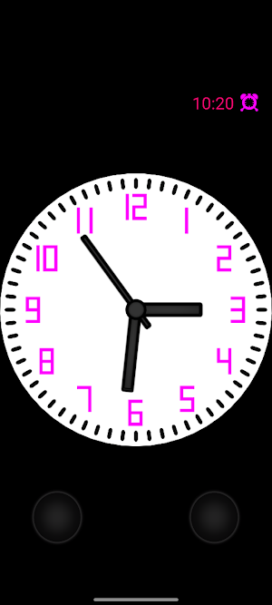 Analog clock vnro Screenshot 1