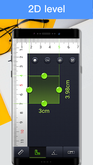 Ruler & Bubble Level: Measure Screenshot 2