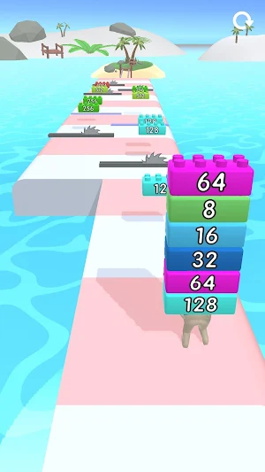 2048 Brick Runner Screenshot 0