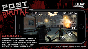 Post Brutal: Zombie Action RPG Screenshot 2