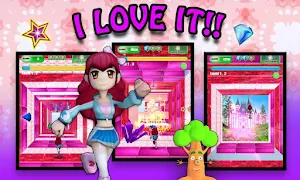 Princess Run 4D - Girl Games Screenshot 1