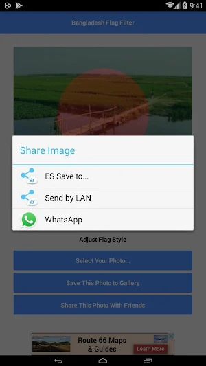 Bangladesh Flag Filter Screenshot 1