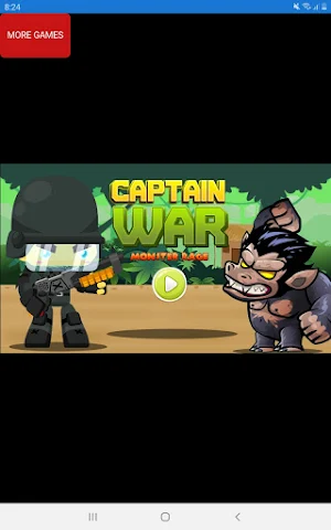captain War Monster Rage Screenshot 2