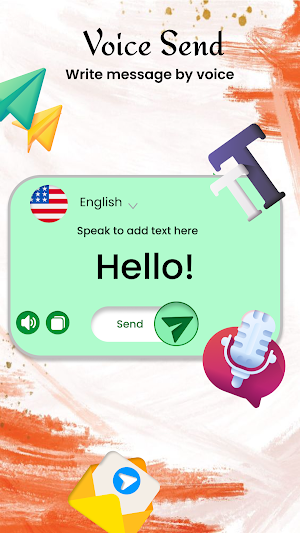 Voice Sms : Type Sms by Voice Screenshot 2
