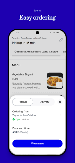 Zayka Indian Cuisine Screenshot 2