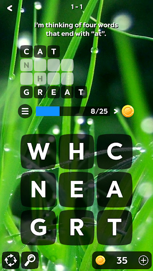 Word Bits: A Word Puzzle Game Screenshot 0