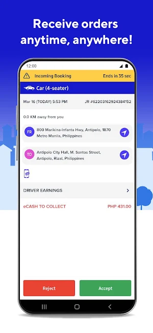 JoyRide Driver Screenshot 2