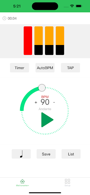 Metronme Plus Screenshot 0